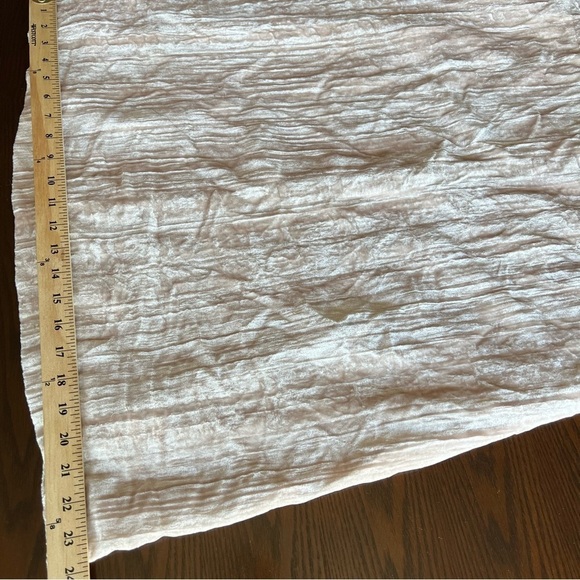 Loft Crushed Velvet Blush Swing Dress Size 6 - Picture 9 of 12